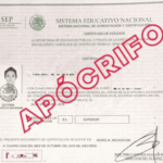 como saber si un certificado de bachillerato es falso