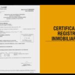 certificado inmobiliario