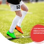 certificado médico para futbol