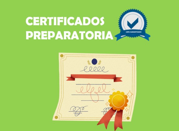 obtener certificado de preparatoria